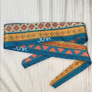 Junk tie headband